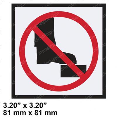 Picture of Decal - No Step