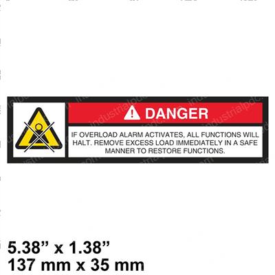 Picture of Decal - Danger Alarm