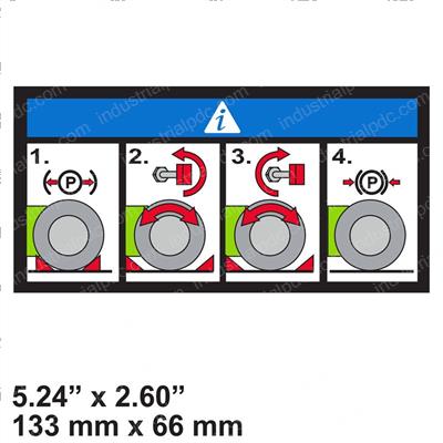 Picture of Decal - Wheel Lock Setting
