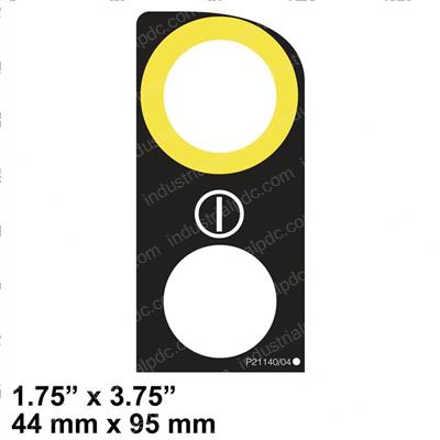 Picture of Decal - E-Stop/Powerbutton