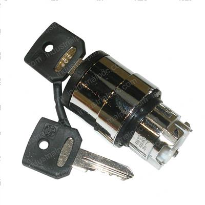 Picture of Switch- Key (on-Off-On) - 3 Pos