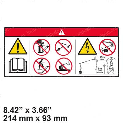 Picture of Decal - Danger Icons