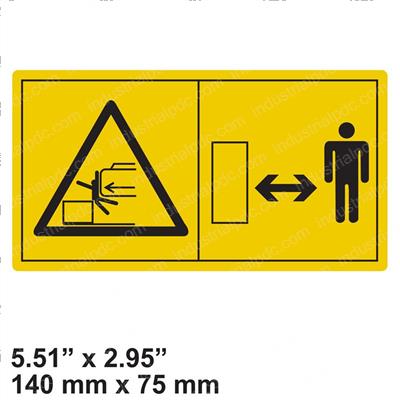 Picture of Decal - Warning Keep Out