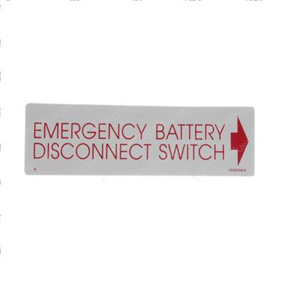 Picture of Decal - Battery Discont Switch