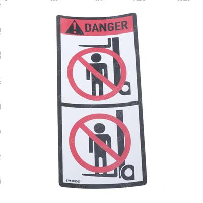 Picture of Decal - Danger No Standing