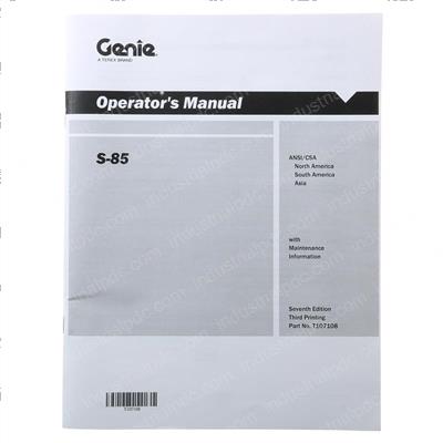 Picture of Manualoperatorss857th Ed