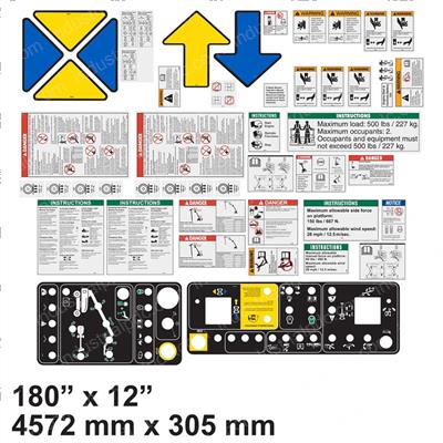 Picture of Decal Kit-Safety