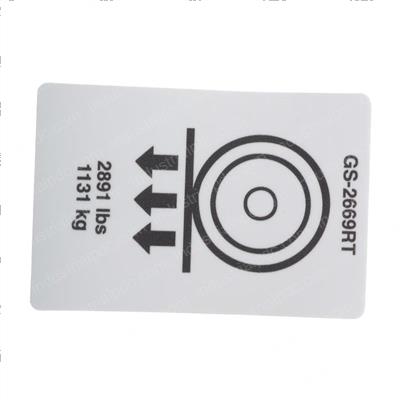 Picture of Decal - Wheel Load Gs2669rt