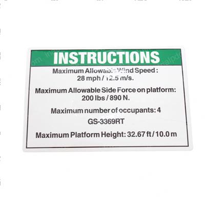 Picture of Decal-Notice-Side Frc-3369 Ans