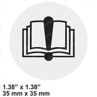 Picture of Decal - Consult Manual