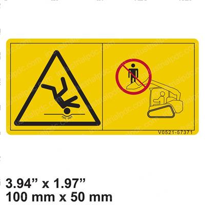 Picture of Decal - Fall Hazard