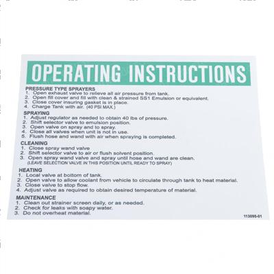 Picture of Decal- Oper. Inst. (small)