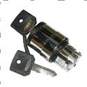 Picture of Switch- Key (on-Off-On) - 3 Pos