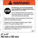 Picture of Decal - Warning Moving Vehicle