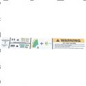 Picture of Decal - Warn. Dual Cap. (ansi)
