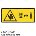 Picture of Decal - Crushing Hazard