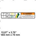 Picture of Decal - Warn Dual Cap (ansi)