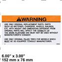 Picture of Decal - Caution