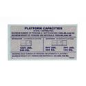 Picture of Decal - Platform