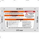 Picture of Decal Warn Danger