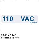 Picture of Decal - 110 Volt