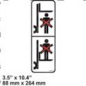 Picture of Decal - Fork Warning Lg