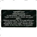 Picture of Decal - Transmission