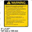 Picture of Decal - Warning