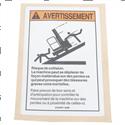 Picture of Decal Warning Collision Hazard