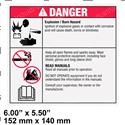 Picture of Decal - Danger Battery Safety