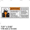 Picture of Decal - Exploding Battery