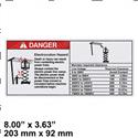 Picture of Decal Danger Elec Hazard