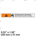 Picture of Decal - Mast Warning