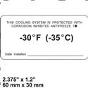 Picture of Label - Anti-Freeze