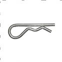 Picture of Clip Hair Pin .125 X 2