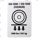 Picture of Decal - Floor Load 15xx
