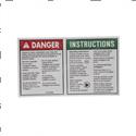 Picture of Decal - Operation Instruction