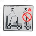 Picture of Plate - Caution