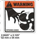 Picture of Decal - Warning Fan