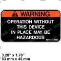Picture of Decal - Warning