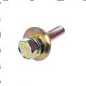 Picture of Bolt - Hex - Split/Flat Washer