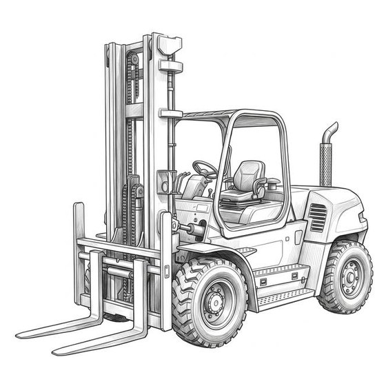 High capacity pneumatic tire truck